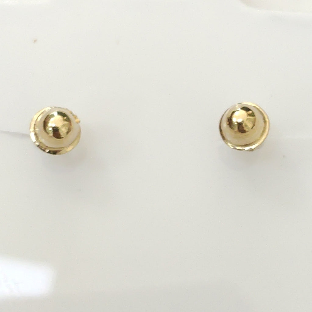 BROQUELES BROQUEL FIG CORAZON LISO 14K 0.1987 GR (NUEVO)