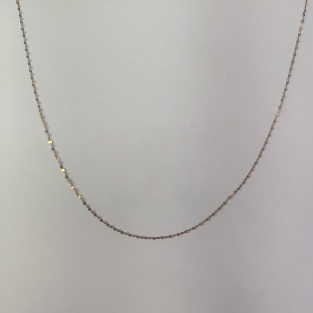 CADENA ORO 14 K 0.6 GRMS (SEMINUEVO)