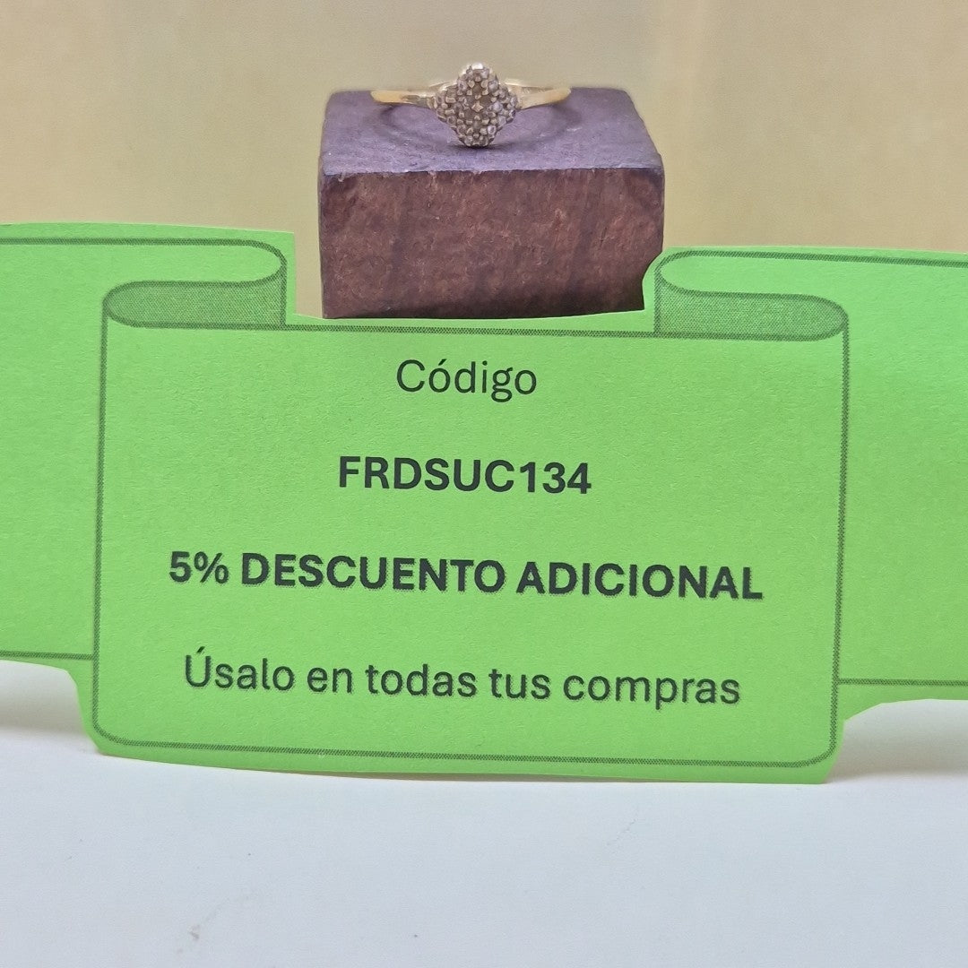 ANILLO ORO 10 K 1 GRMS (SEMINUEVO)