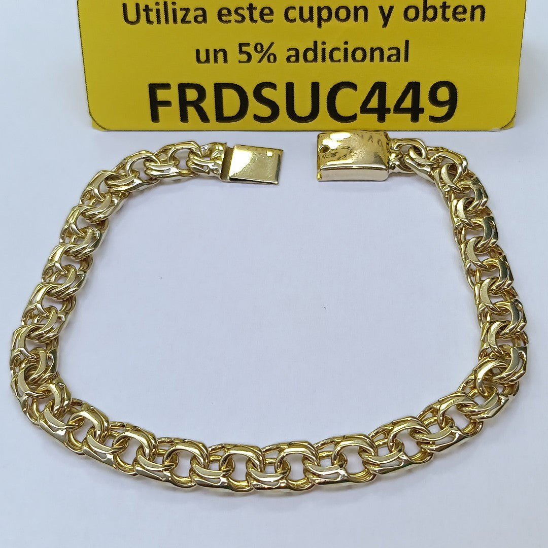 PULSERA CHINO 10K 21 CM 19 GR (NUEVO)