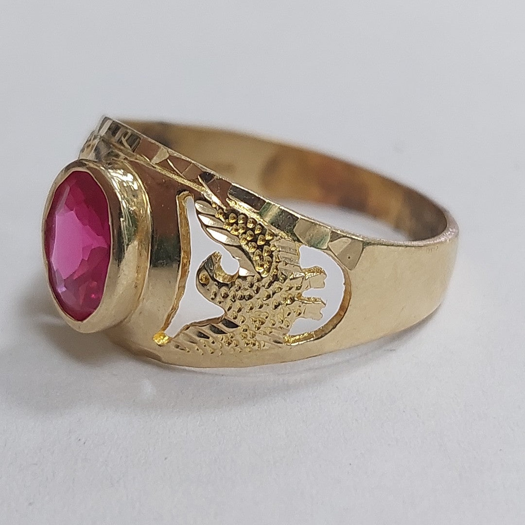 ANILLO ORO 14 K 4.5 GRMS (SEMINUEVO)