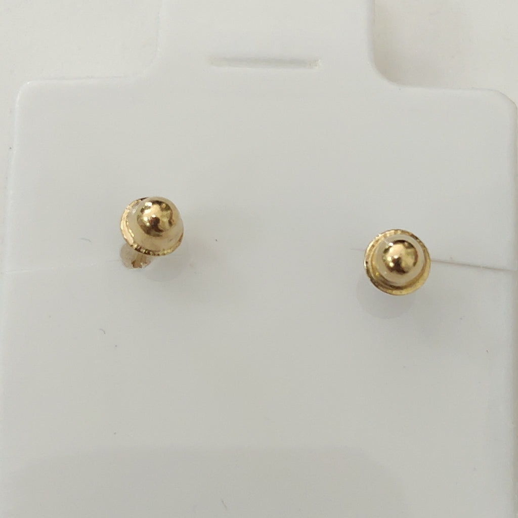 BROQUELES BROQUEL FIG OSO 14K 0.2592 GR (NUEVO)