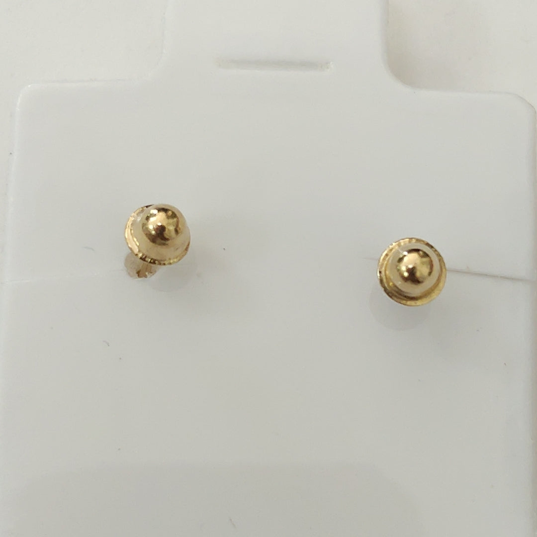 BROQUELES BROQUEL FIG OSO 14K 0.2592 GR (NUEVO)