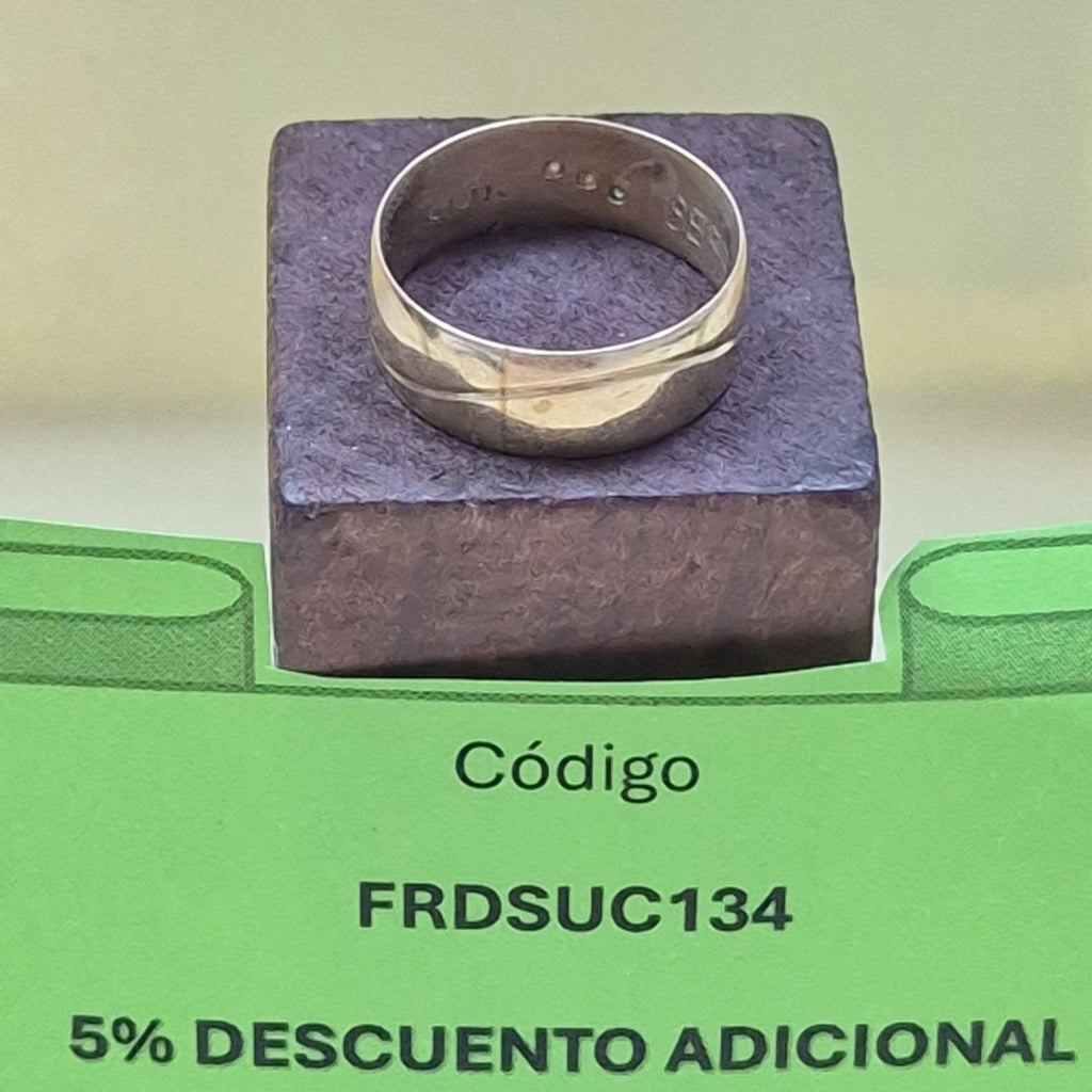 ARGOLLA ORO 14 K 4 GRMS (SEMINUEVO)