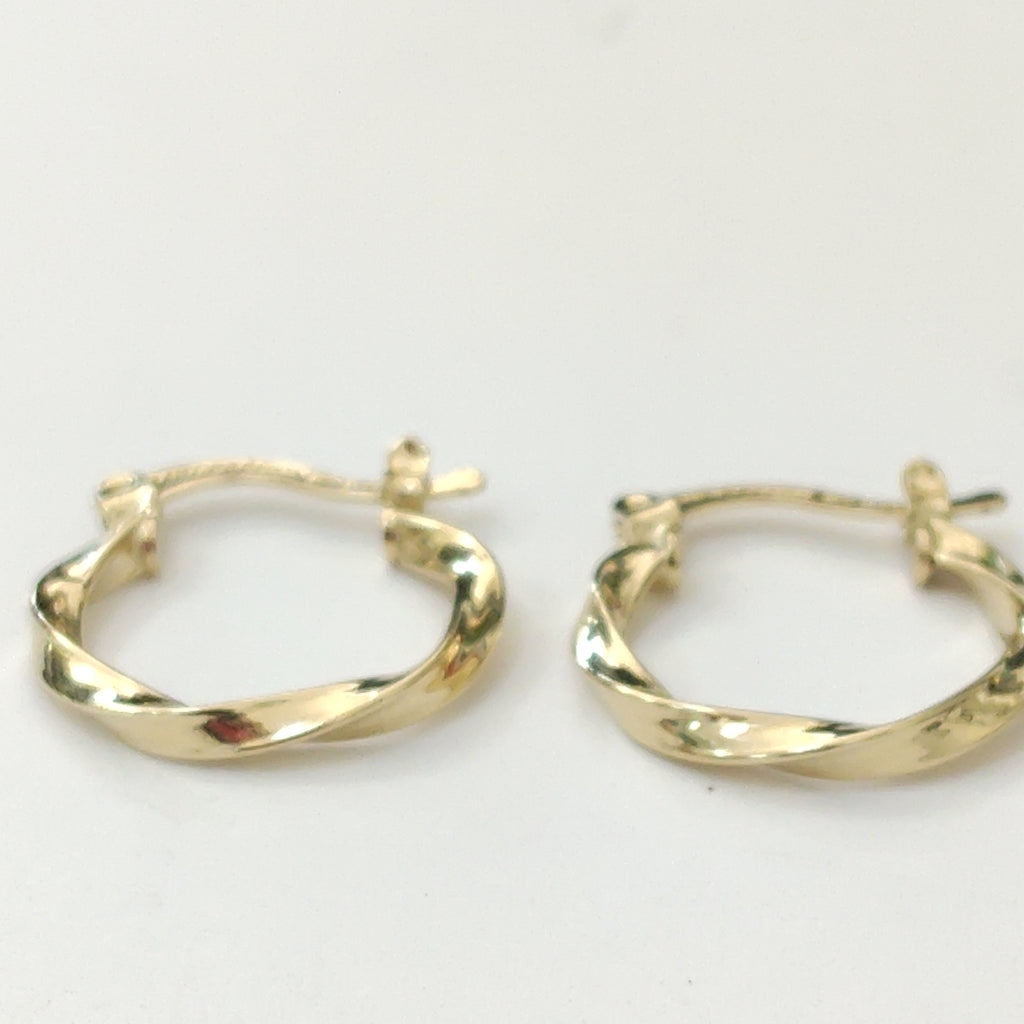 ARETES ARRACADAS TORZAL 14K 1.2 GR (NUEVO)