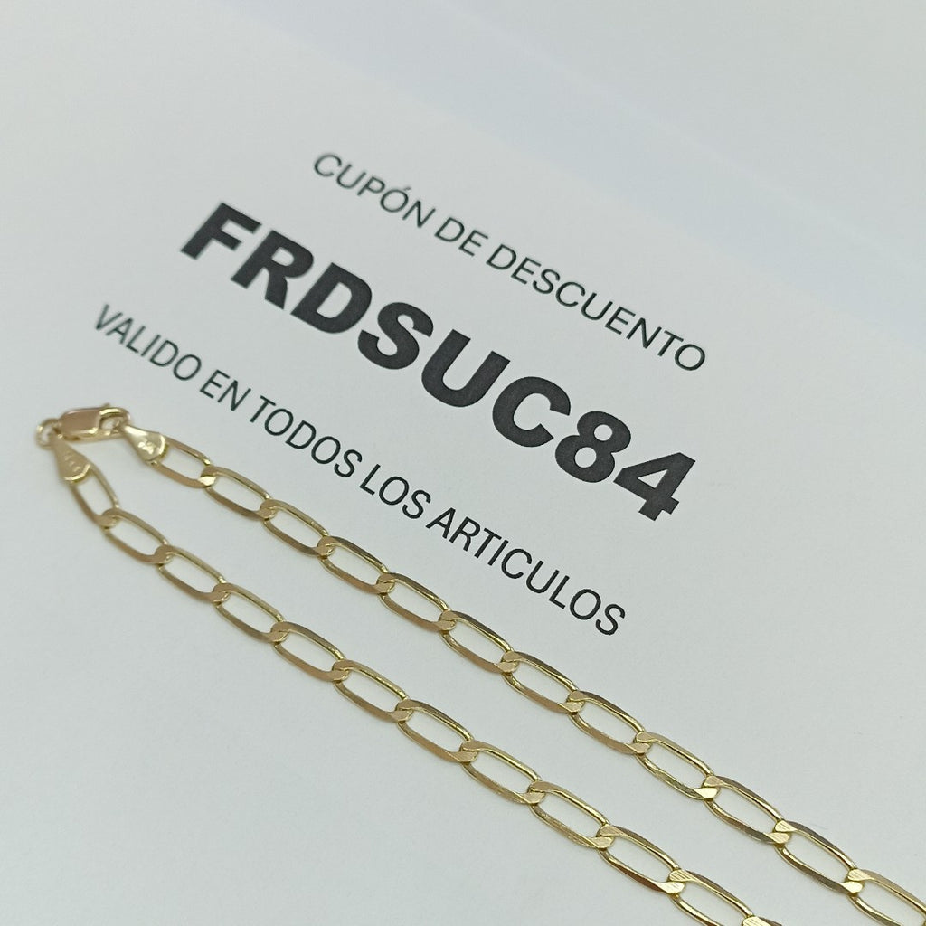 CADENA ESLABON 14K 60 CM 11.7 GR (NUEVO)