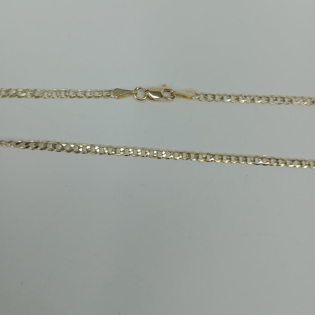 CADENA BARBADA 14K 55 CM 5.1 GR (NUEVO)