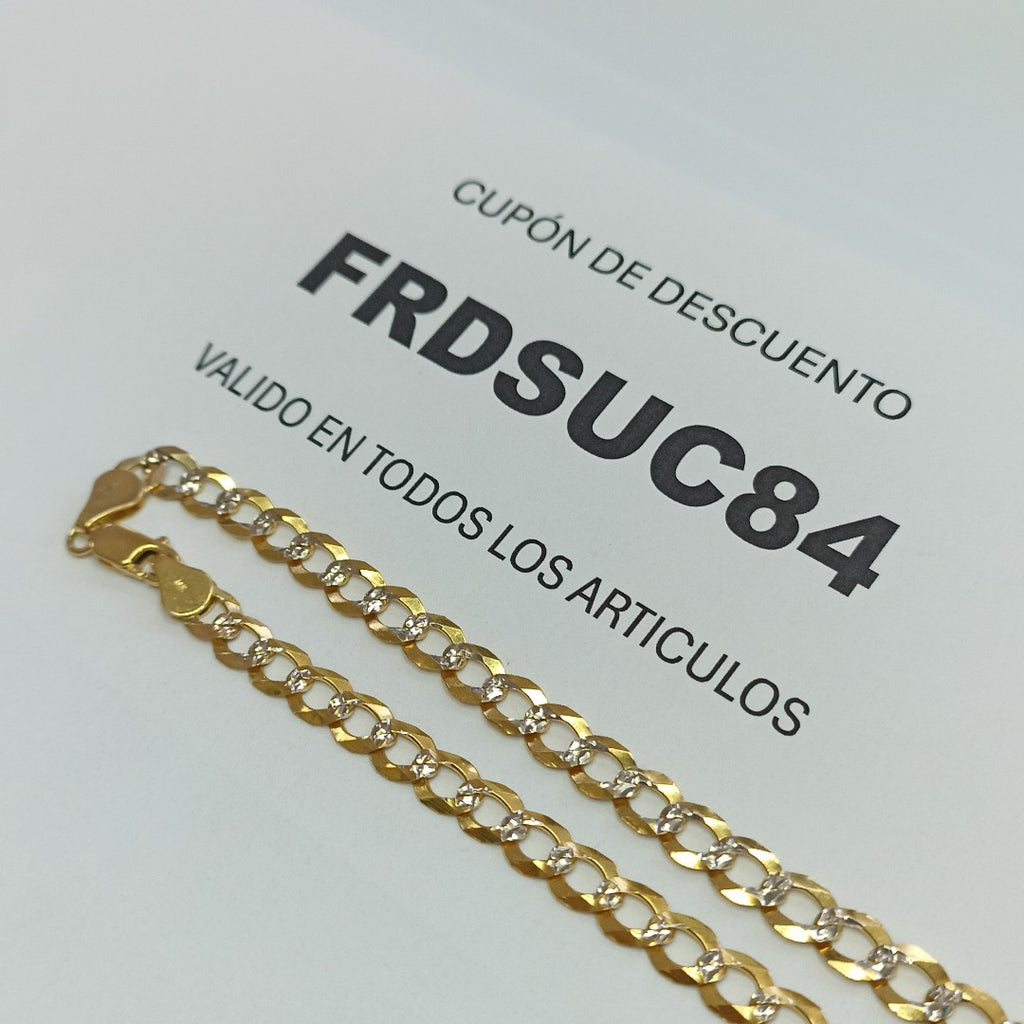 CADENA ESLABONES 14K 60 CM 16.8 GR (NUEVO)