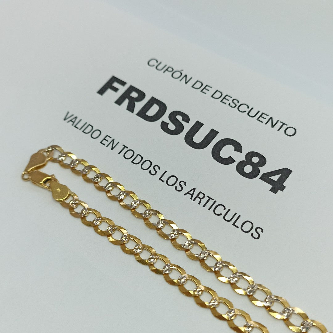CADENA ESLABONES 14K 60 CM 16.8 GR (NUEVO)