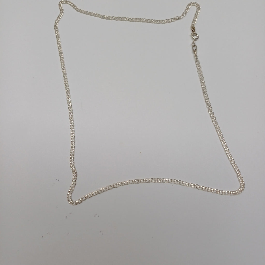 CADENA DOBLE ESLABON PLATA .925 50 CM 3.63 GR (NUEVO)