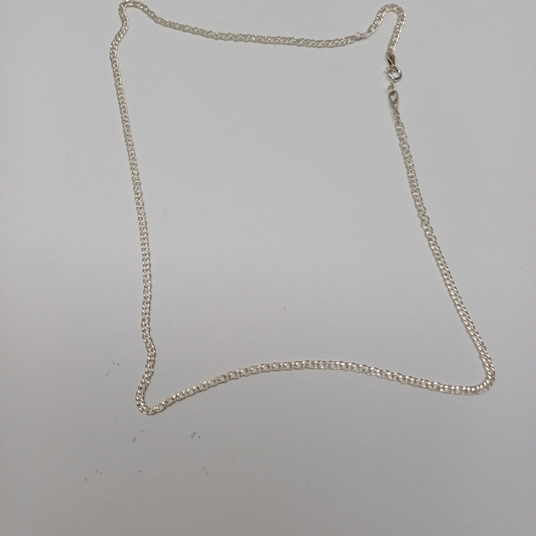 CADENA DOBLE ESLABON PLATA .925 50 CM 3.63 GR (NUEVO)