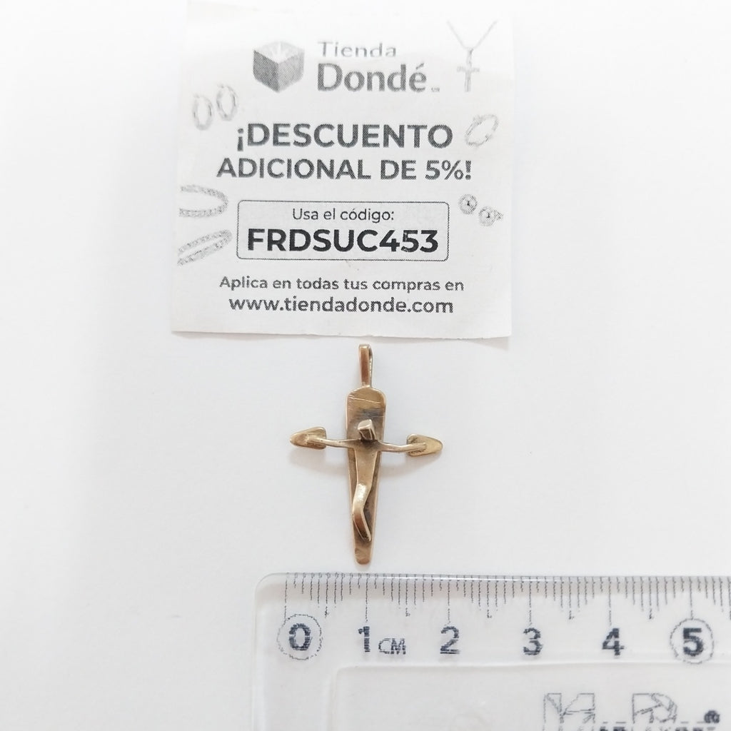 CRUCIFIJO ORO 8 K 1.5 GRMS (SEMINUEVO)