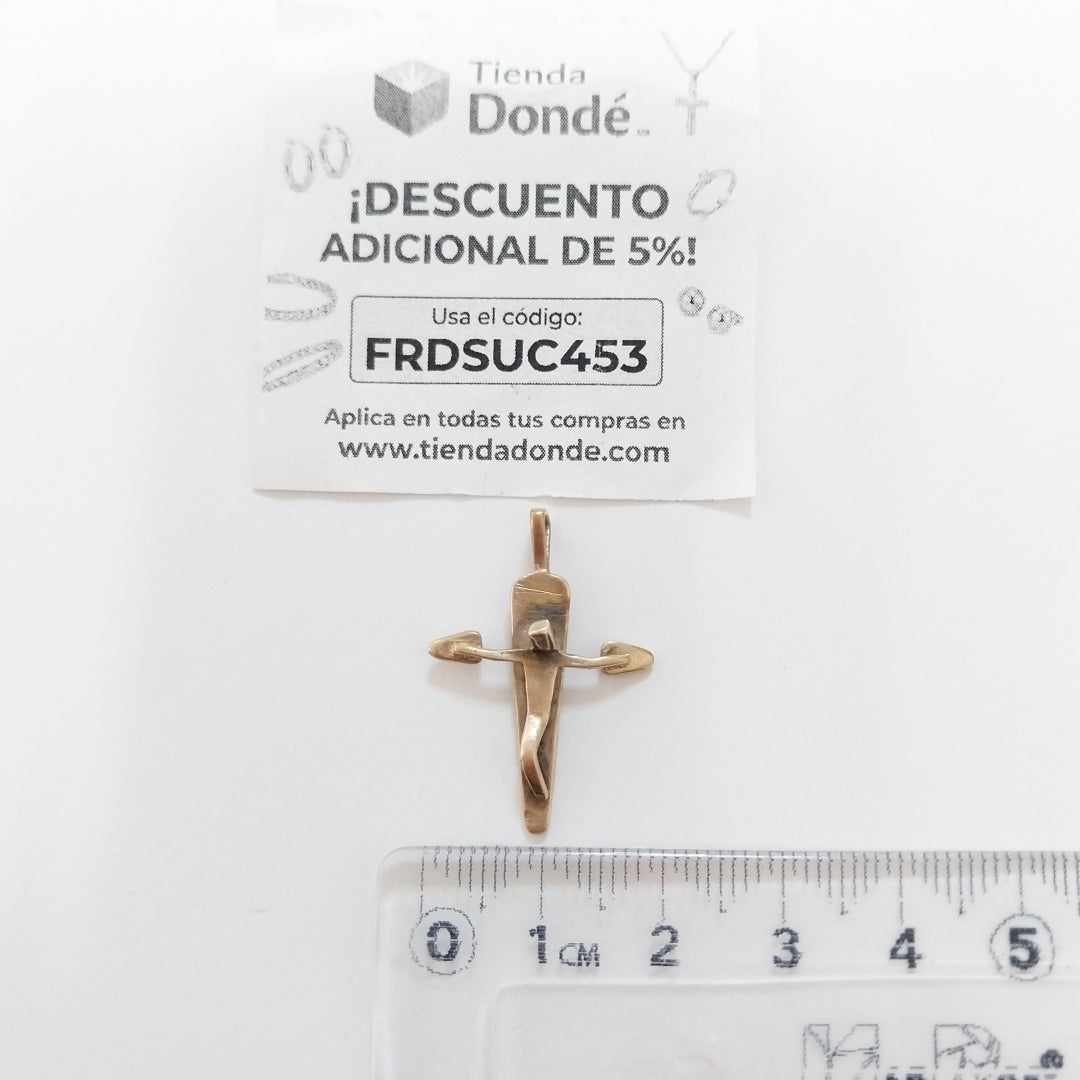 CRUCIFIJO ORO 8 K 1.5 GRMS (SEMINUEVO)