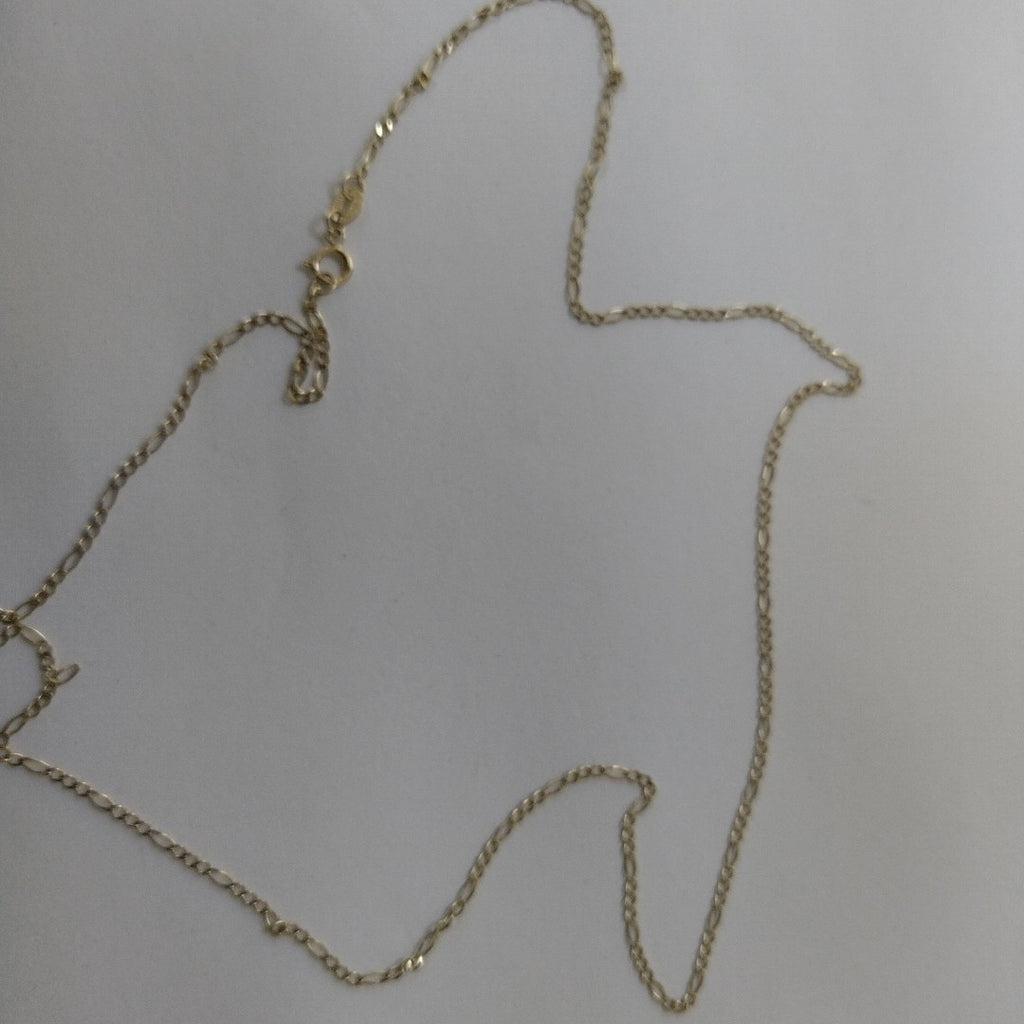 CADENAS TEJIDO 3X1 ORO 10K 55 CM 2.1 GR (NUEVO)