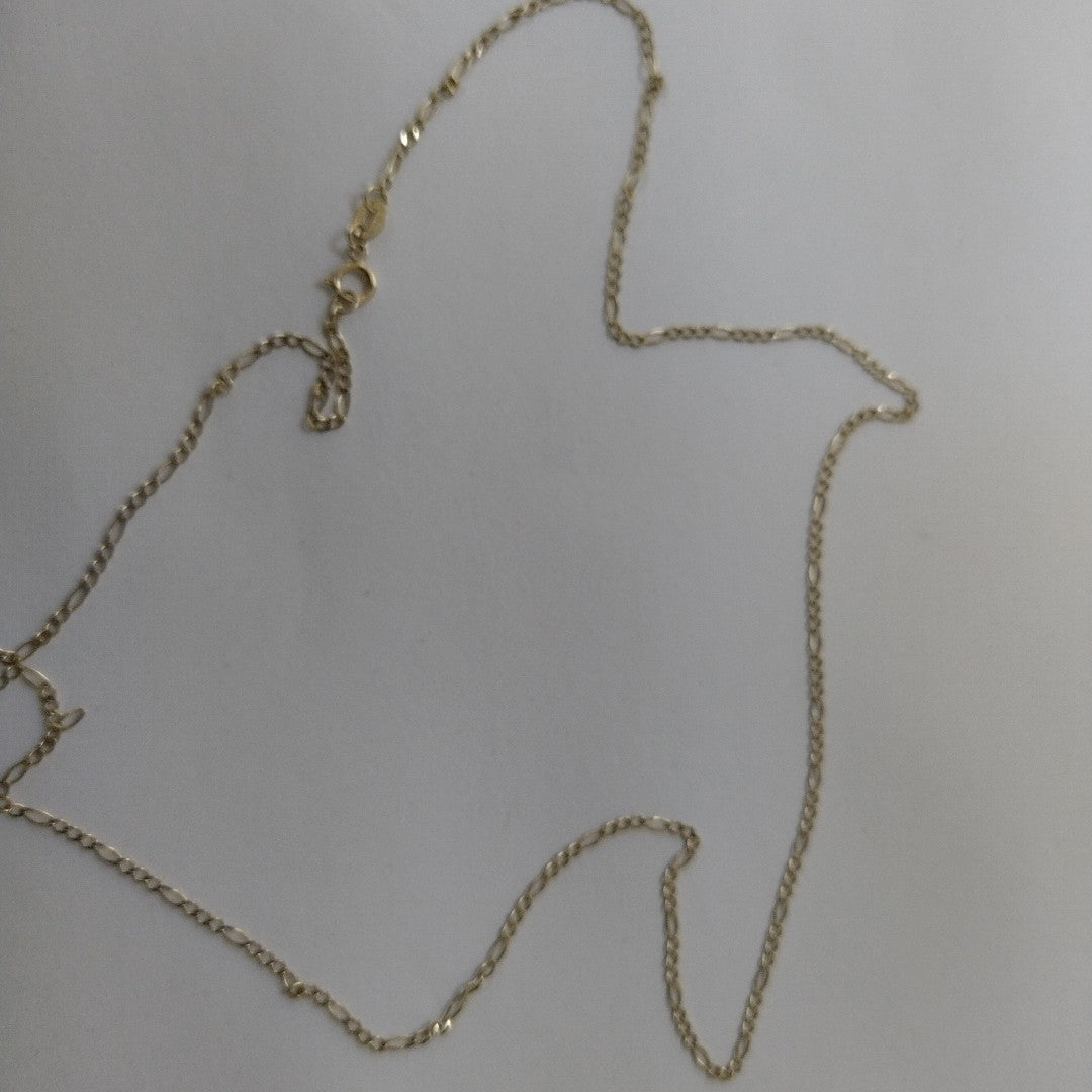CADENAS TEJIDO 3X1 ORO 10K 55 CM 2.1 GR (NUEVO)
