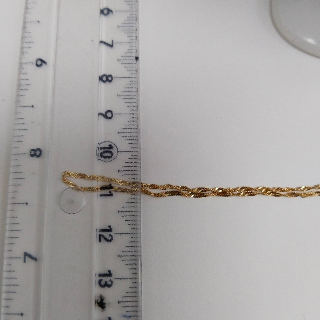 CADENA ORO 10 K 0.9 GRMS (SEMINUEVO)