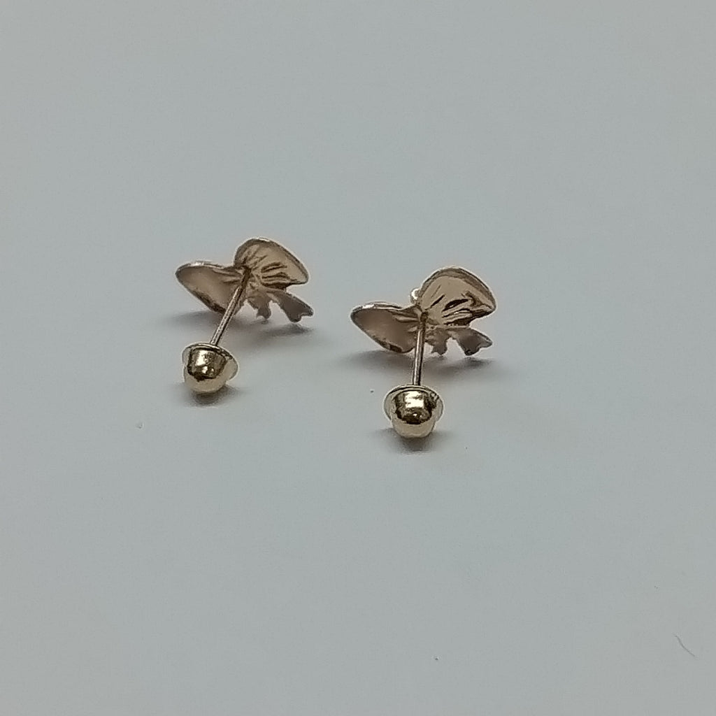 BROQUELES BROQUEL FIG MOÑO C CIRCONIA 14K 0.2441 GR (NUEVO)