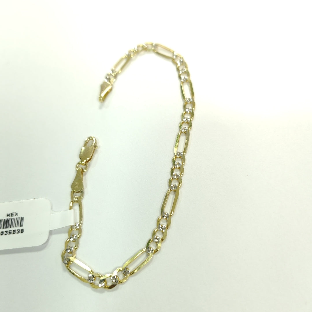 PULSERA 3X1 14K 18 CM 3.9 GR (NUEVO)