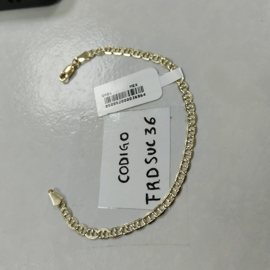 PULSERA GUCHI 14K 18 CM 3.3 GR (NUEVO)