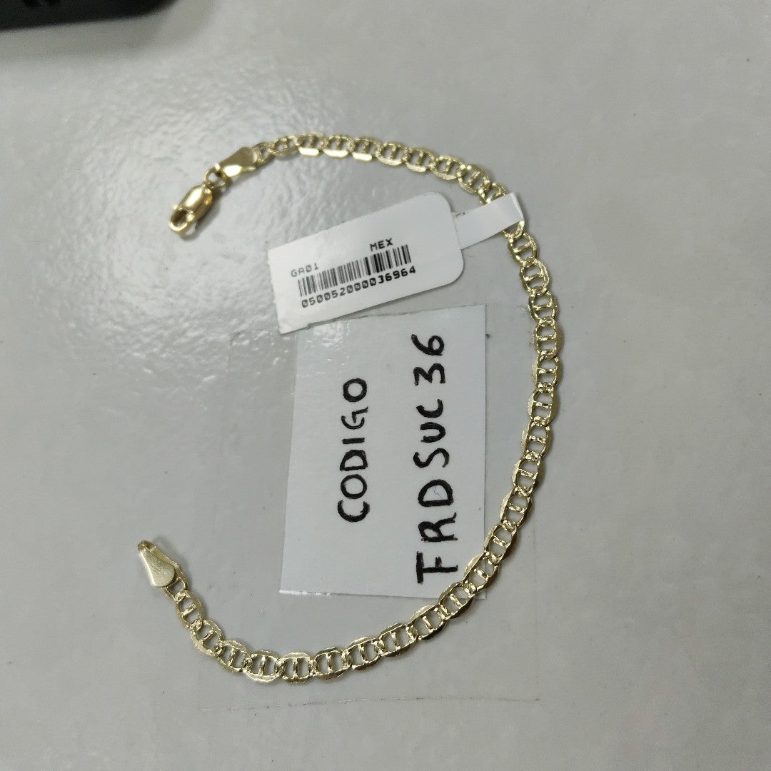 PULSERA GUCHI 14K 18 CM 3.3 GR (NUEVO)