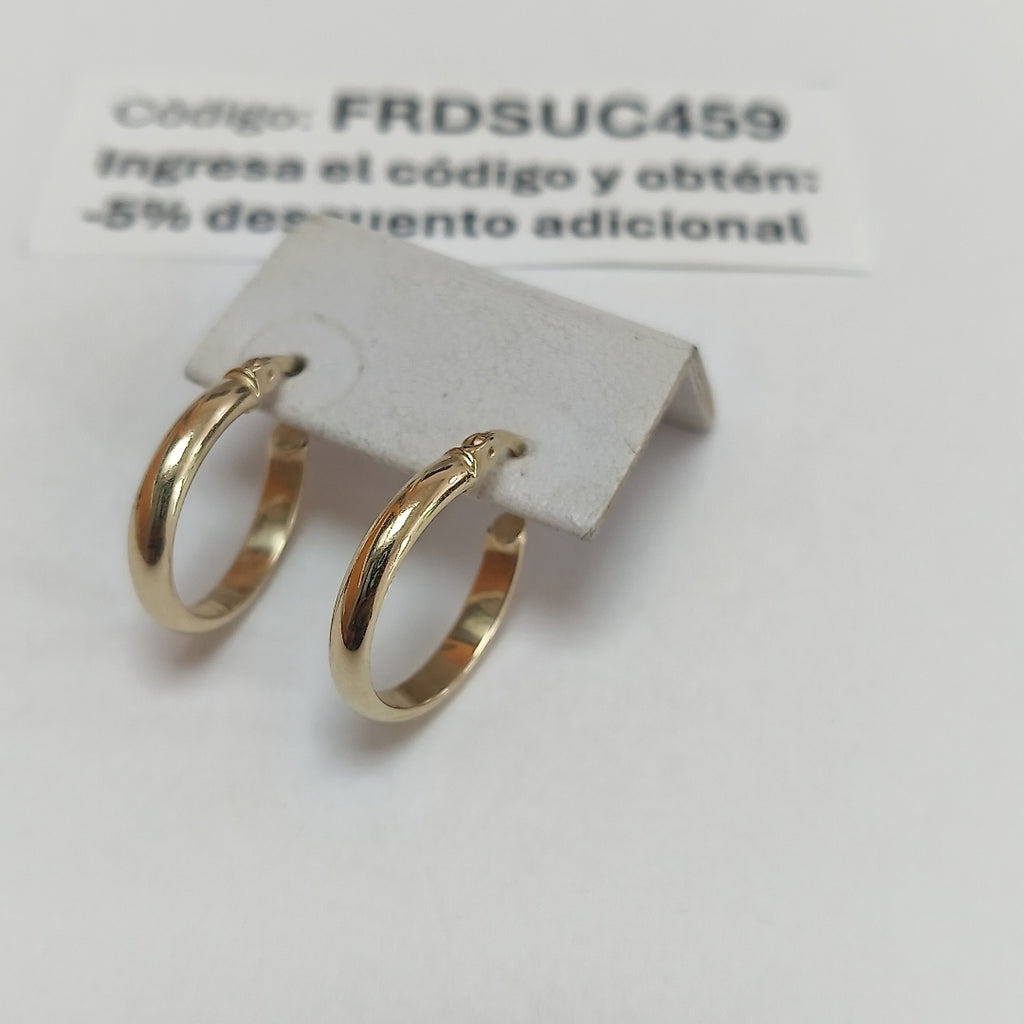 ARRACADAS ORO 14K 1.4 (NUEVO)