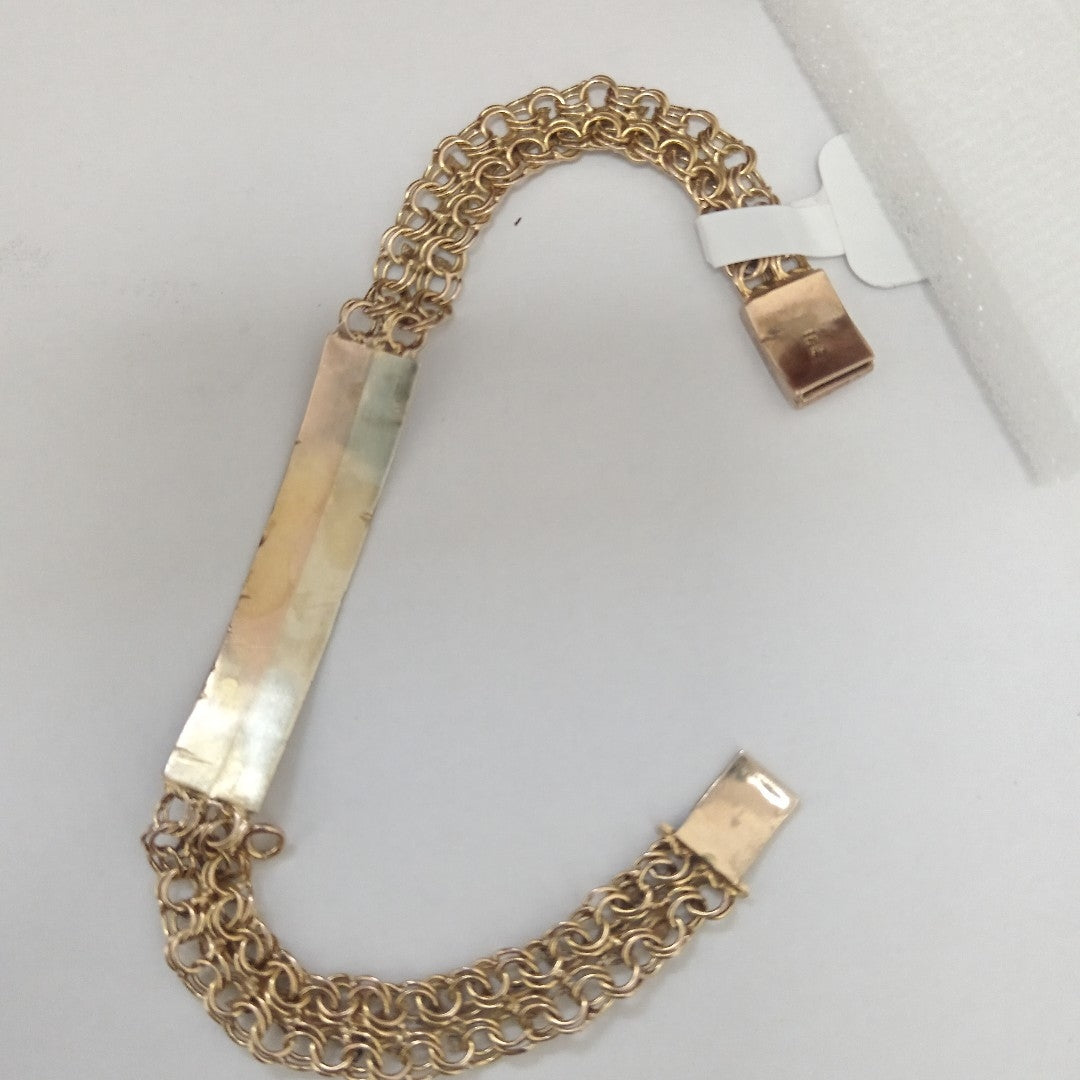 ESCLAVA ORO 10 K 9.3 GRMS (SEMINUEVO)