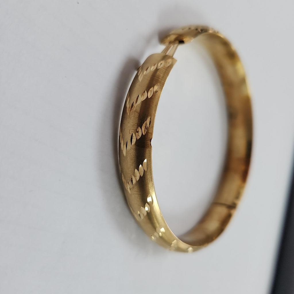 PULSERA RIGIDA ORO 14 K 14,50 GRMS (SEMINUEVO)