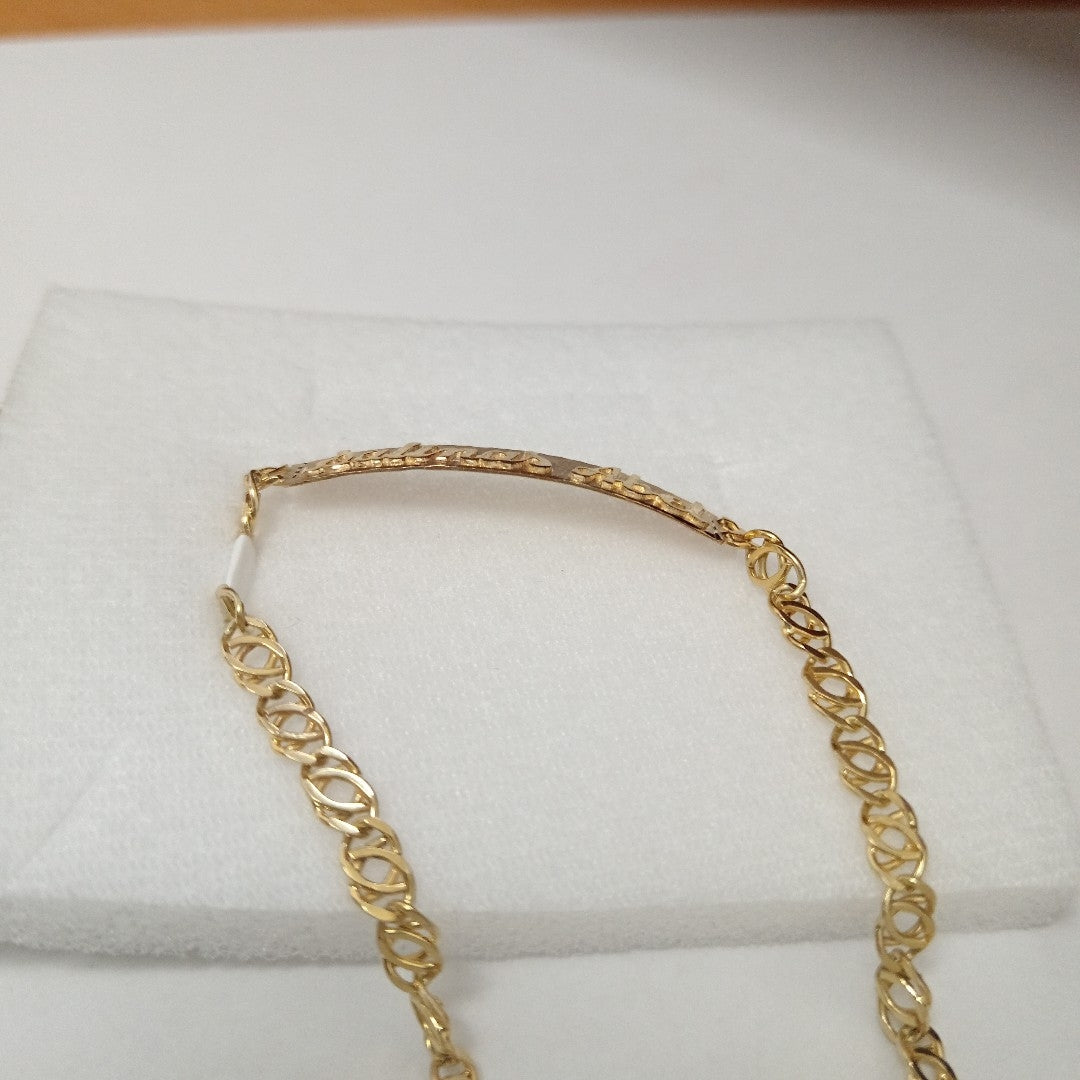ESCLAVA ORO 10 K 4.6 GRMS (SEMINUEVO)