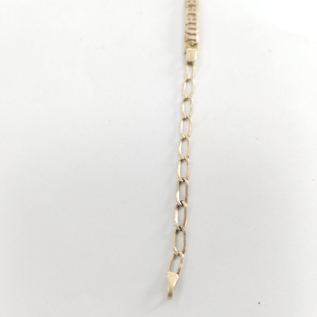 ESCLAVA ORO 14 K 2.5 GRMS (SEMINUEVO)
