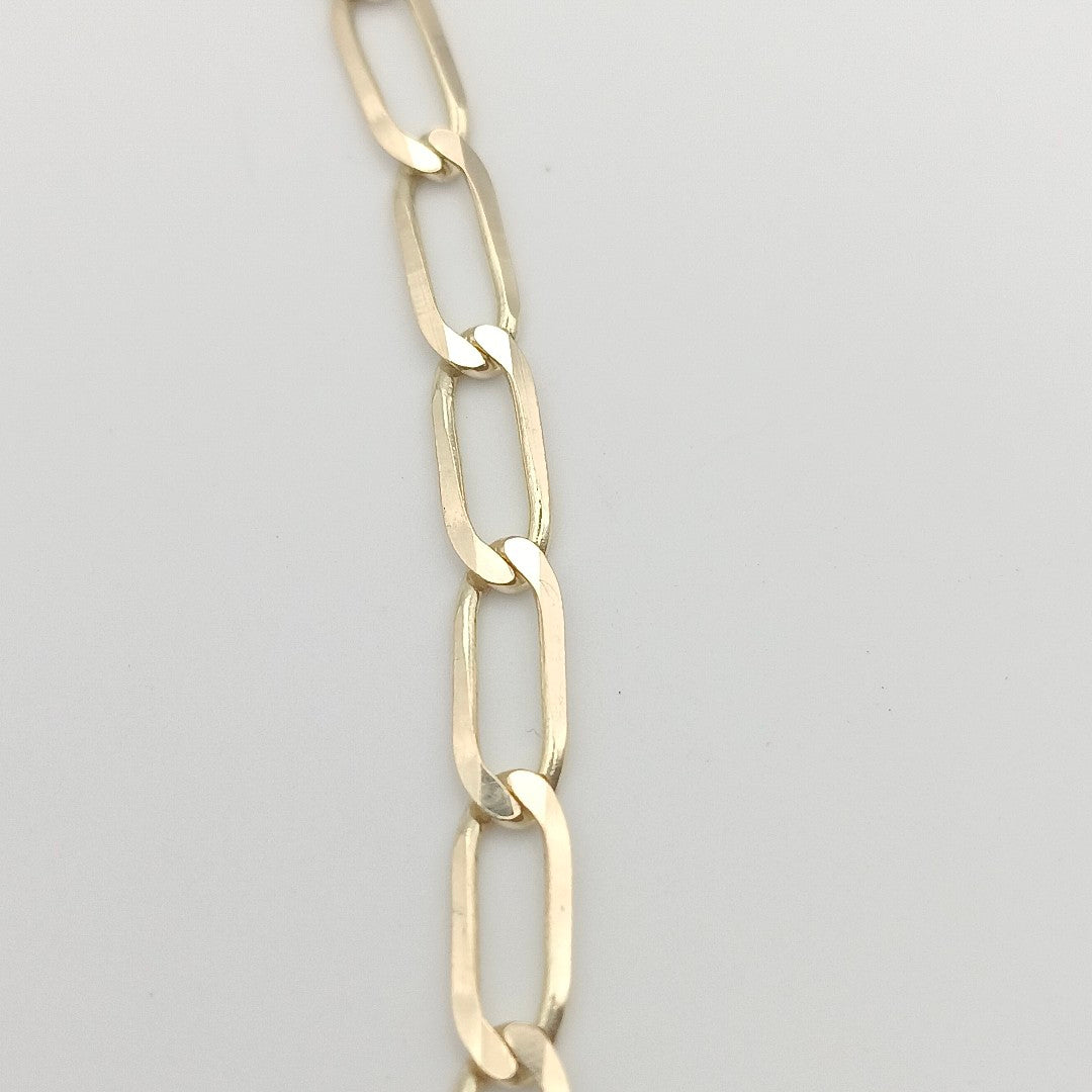 PULSERA ESLABON 14K 21 CM 4.2 GR (NUEVO)