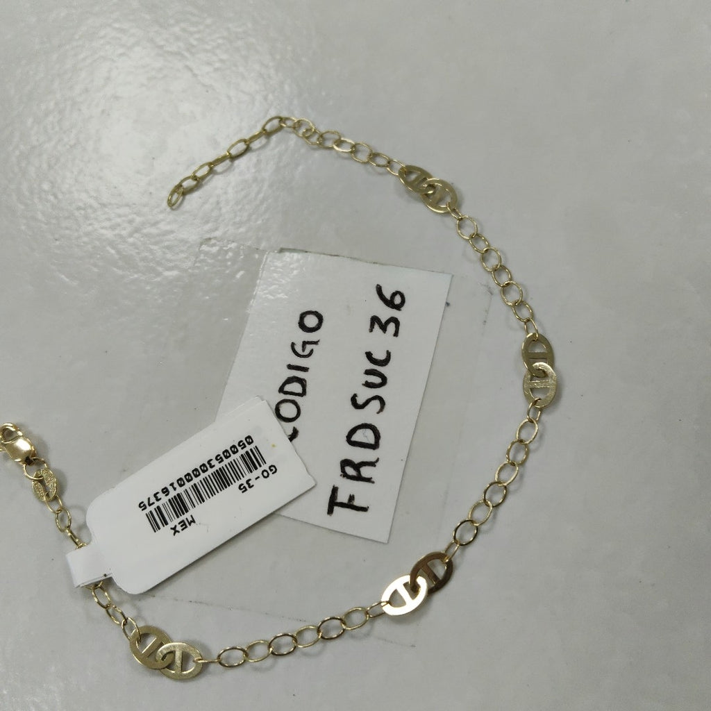 PULSERA ESPECIAL 14K 21 CM 1.8 GR (NUEVO)
