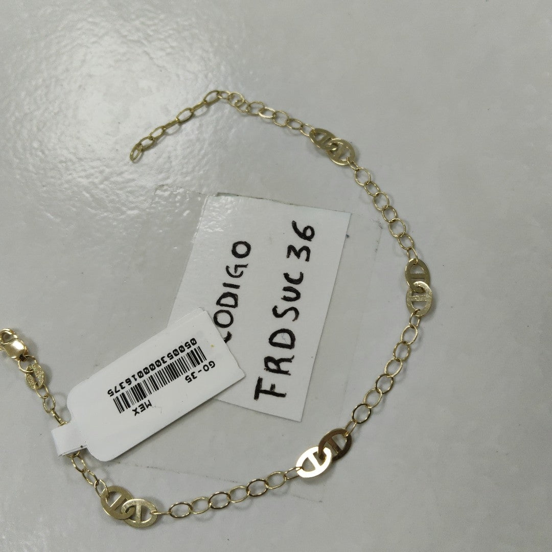 PULSERA ESPECIAL 14K 21 CM 1.8 GR (NUEVO)