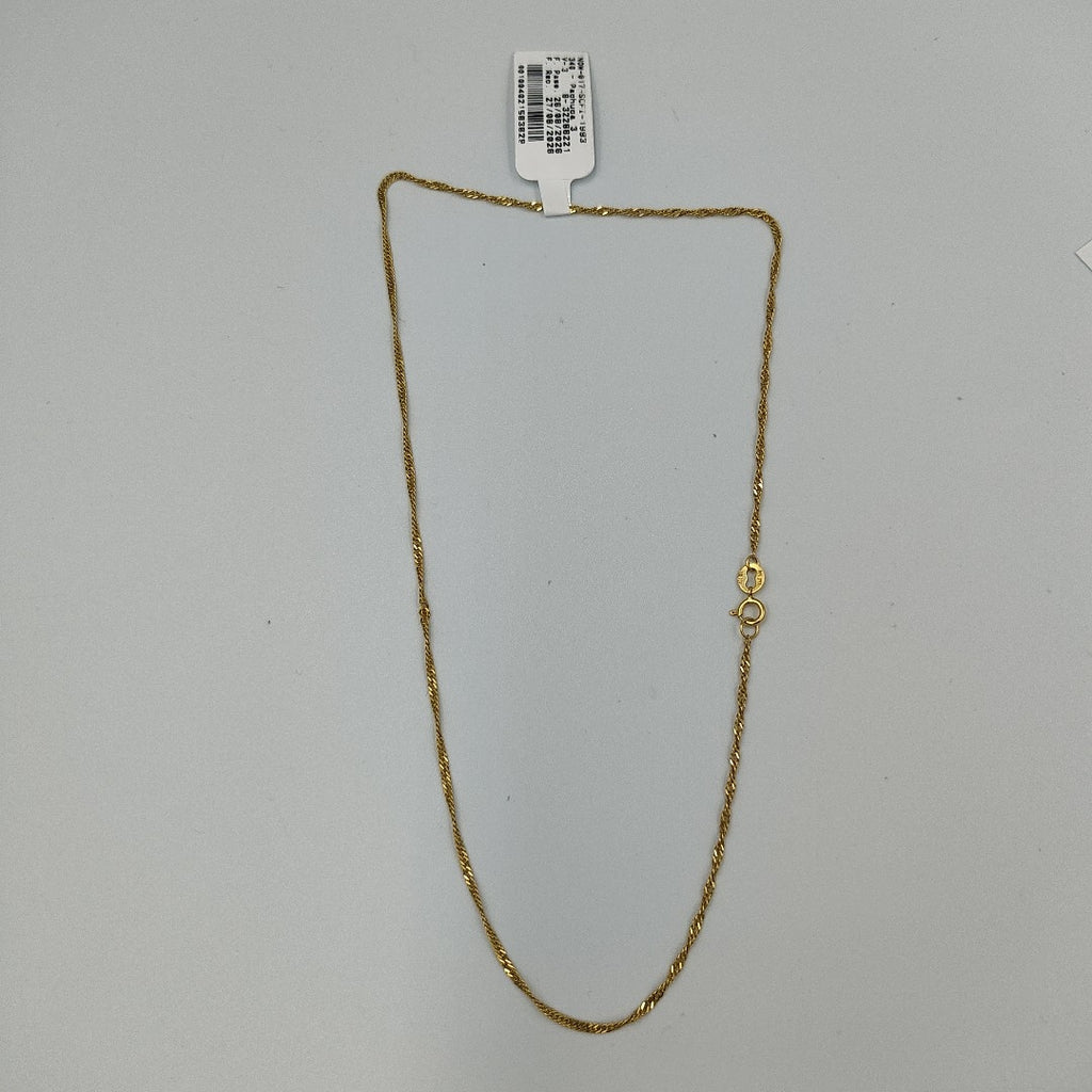 CADENA ORO 14 K 2,30 GRMS (SEMINUEVO)