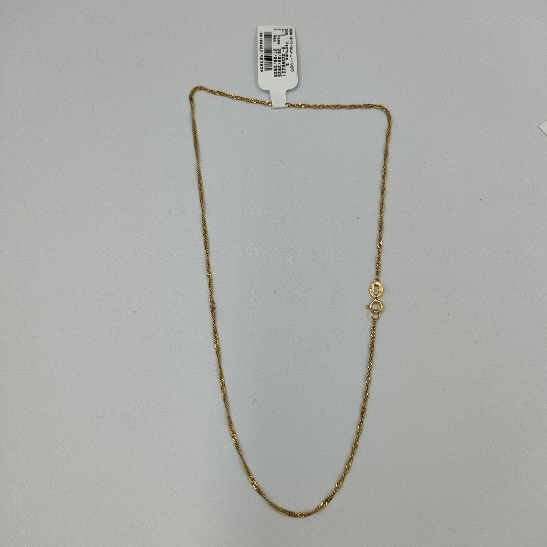 CADENA ORO 14 K 2,30 GRMS (SEMINUEVO)