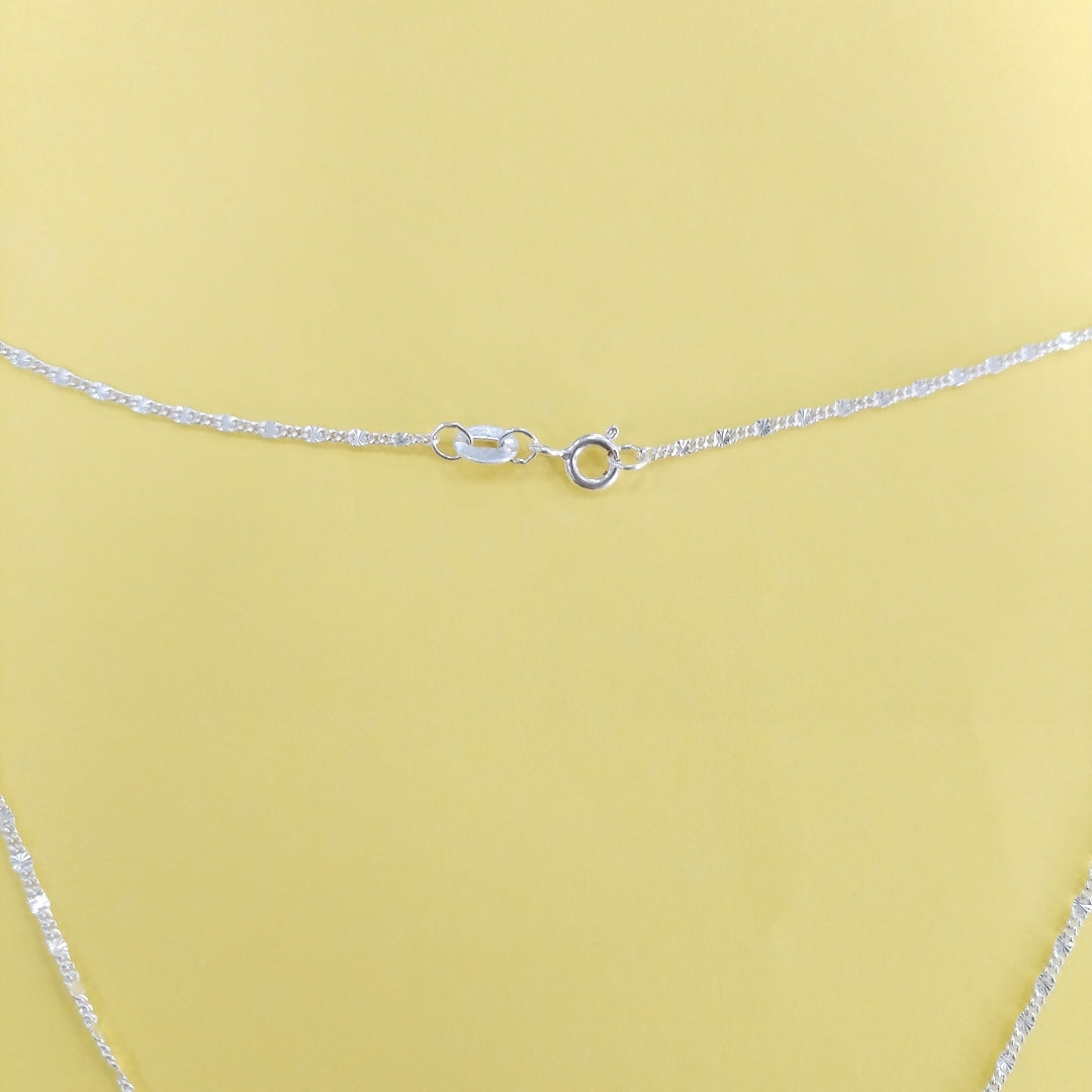 CADENA, DIJE PLATA 4.2 GRMS (SEMINUEVO)