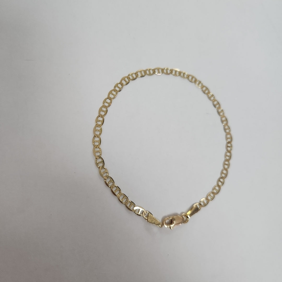 PULSERA GUCHI 14K 18 CM 2 GR (NUEVO)