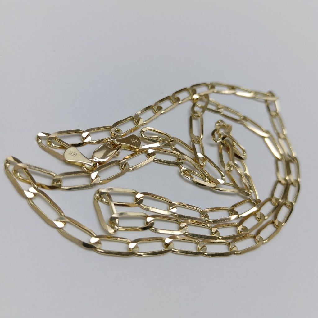 CADENA ESLABONES 14K 60 CM 10.8 GR (NUEVO)