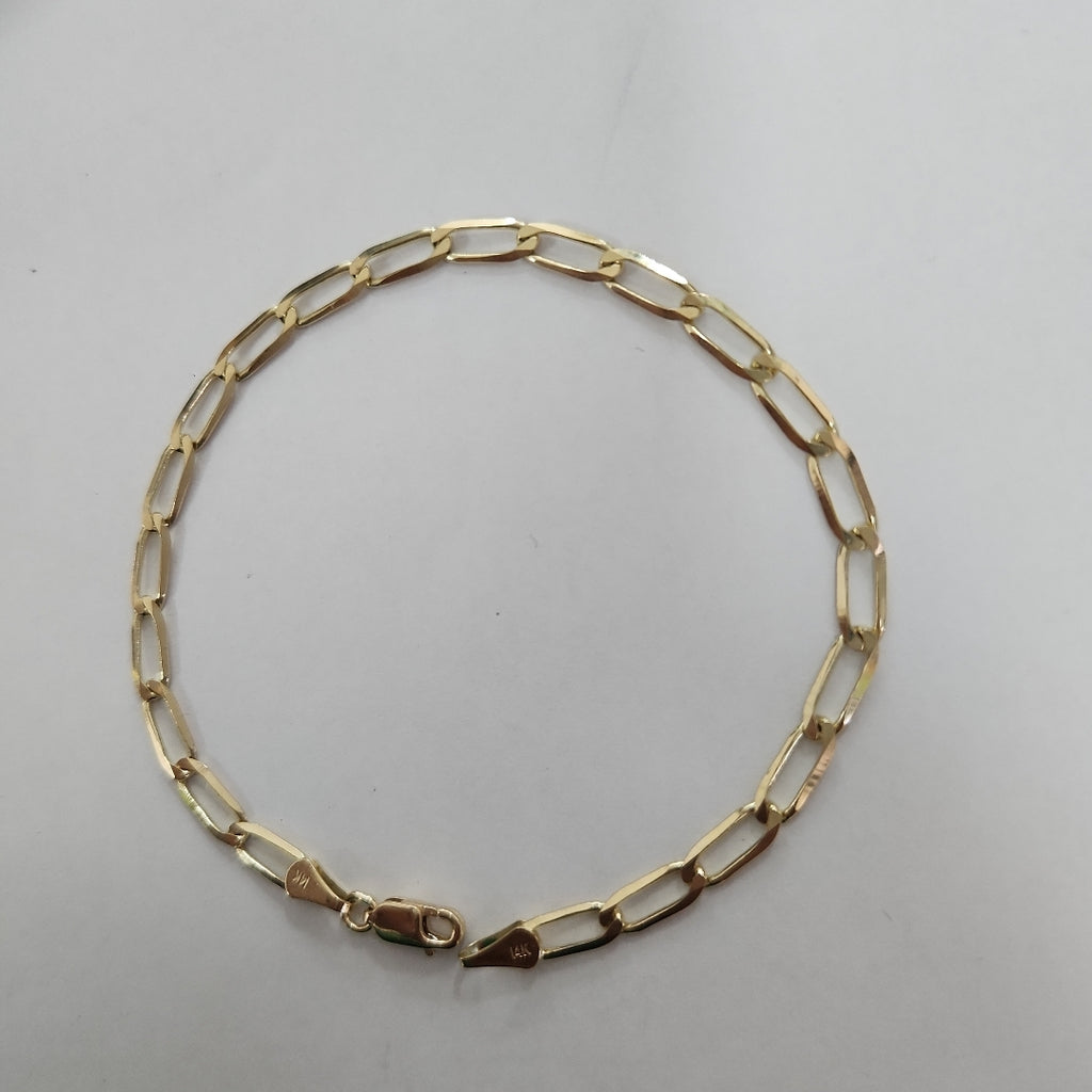 PULSERA ESLABON 14K 21 CM 4.3 GR (NUEVO)