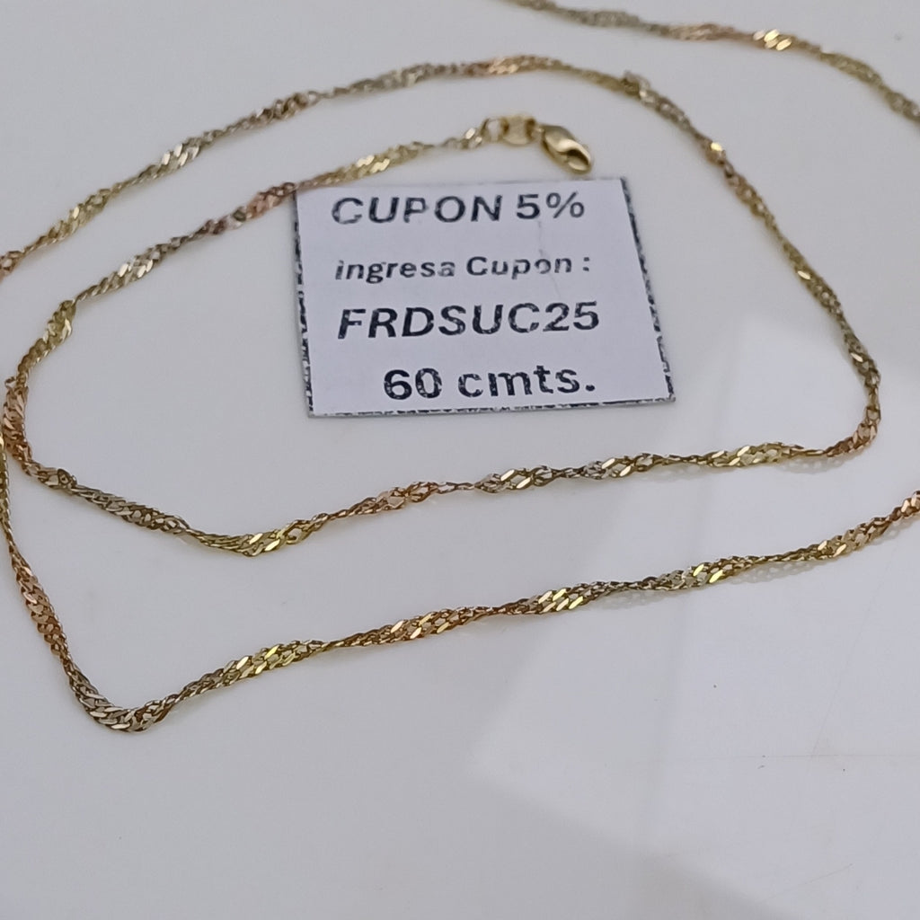 CADENA ORO 14 K 4,40 GRMS (SEMINUEVO)