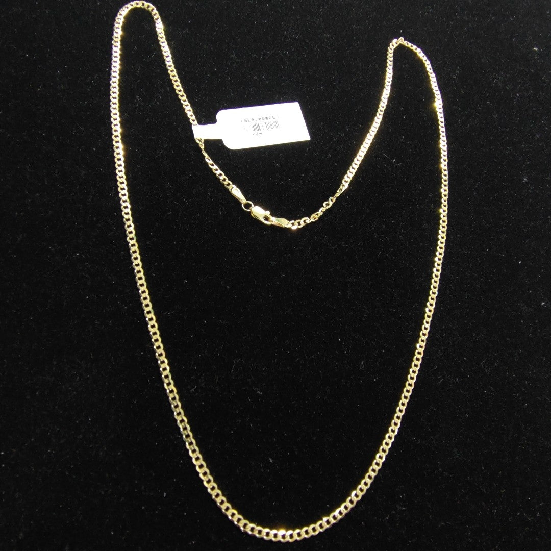 CADENA BARBADA 14K 55 CM 5.9 GR (NUEVO)