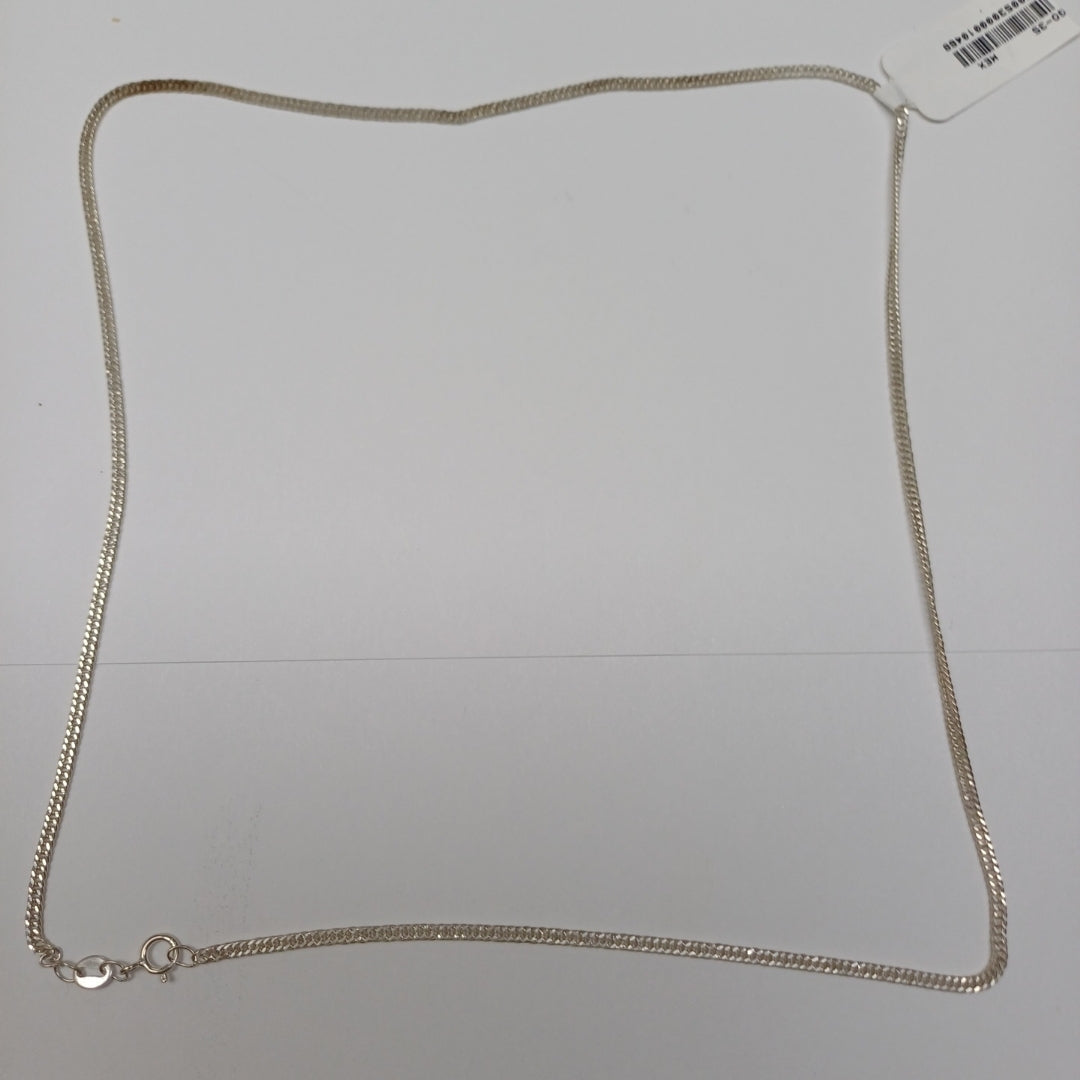 CADENA BARBADA PLATA .925 50 CM 4.22 GR (NUEVO)