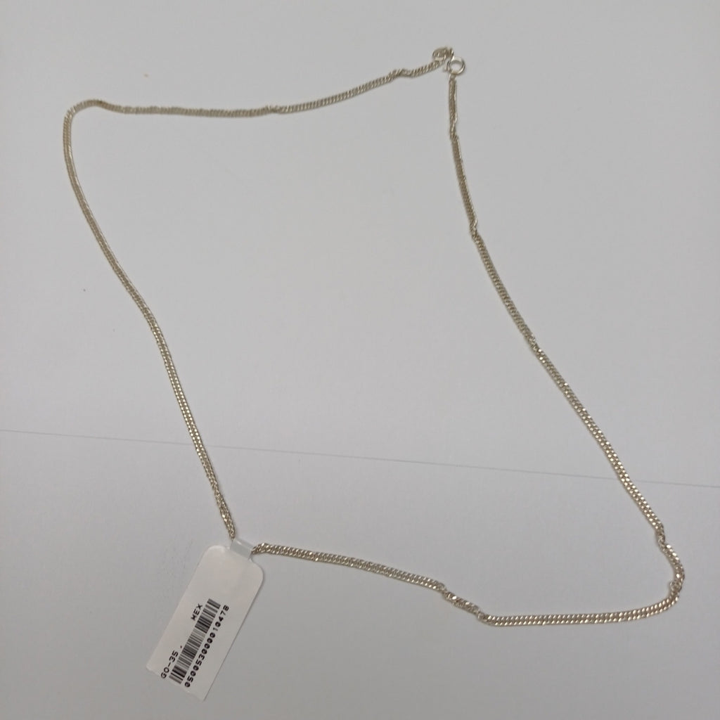 CADENA BARBADA PLATA .925 50 CM 4.22 GR (NUEVO)
