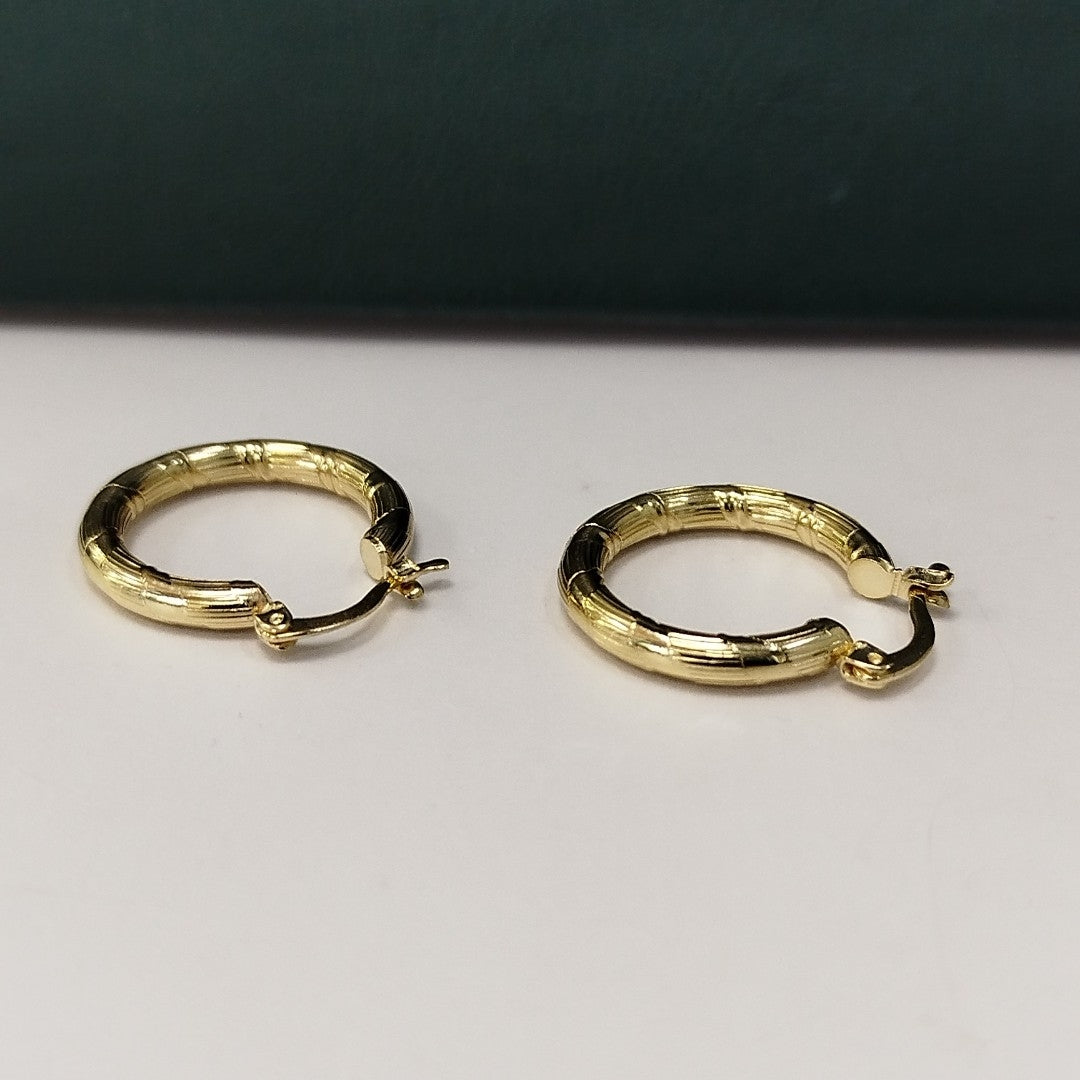ARETES ARRACADAS 14K 2.6 GR (NUEVO)