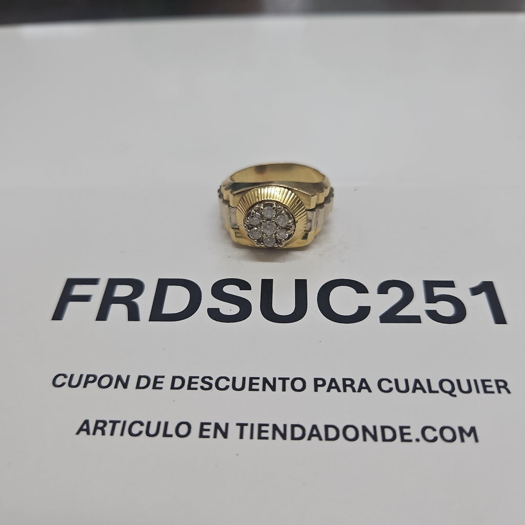 ANILLO ORO 10 K 12,00 GRMS (SEMINUEVO)