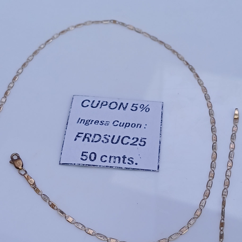 CADENA ORO 10 K 2.7 GRMS (SEMINUEVO)