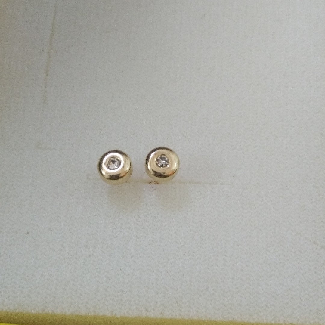 BROQUELES BROQUEL C CIRCONIA 14K 0.27 GR (NUEVO)