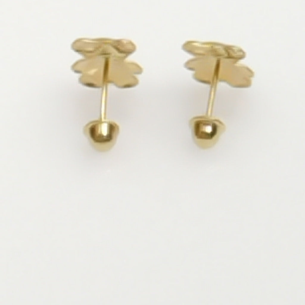 BROQUELES BROQUEL FIG OSO 14K 0.2592 GR (NUEVO)