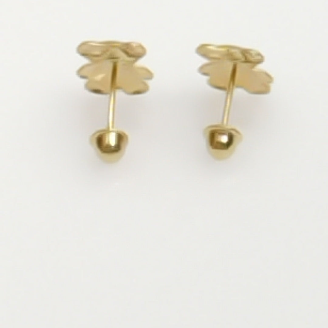 BROQUELES BROQUEL FIG OSO 14K 0.2592 GR (NUEVO)