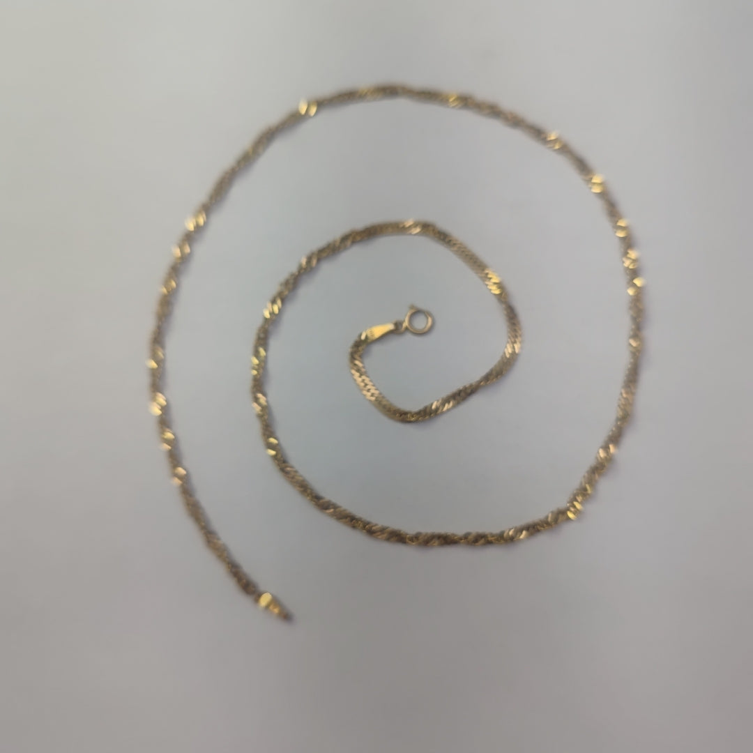 CADENA ORO 14 K 4,20 GRMS (SEMINUEVO)
