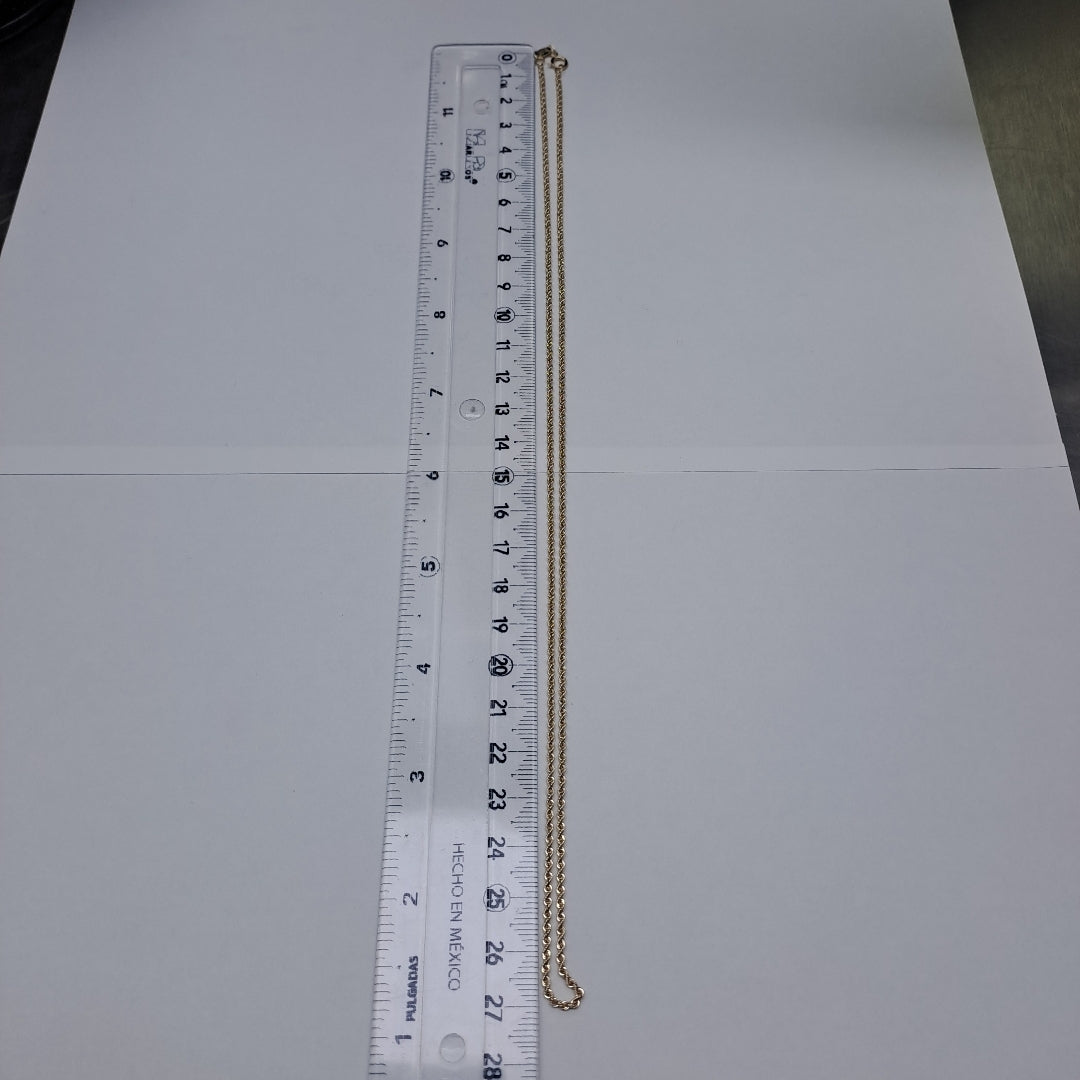 CADENA TORZAL 10K 55 CM 4.7 GR (NUEVO)